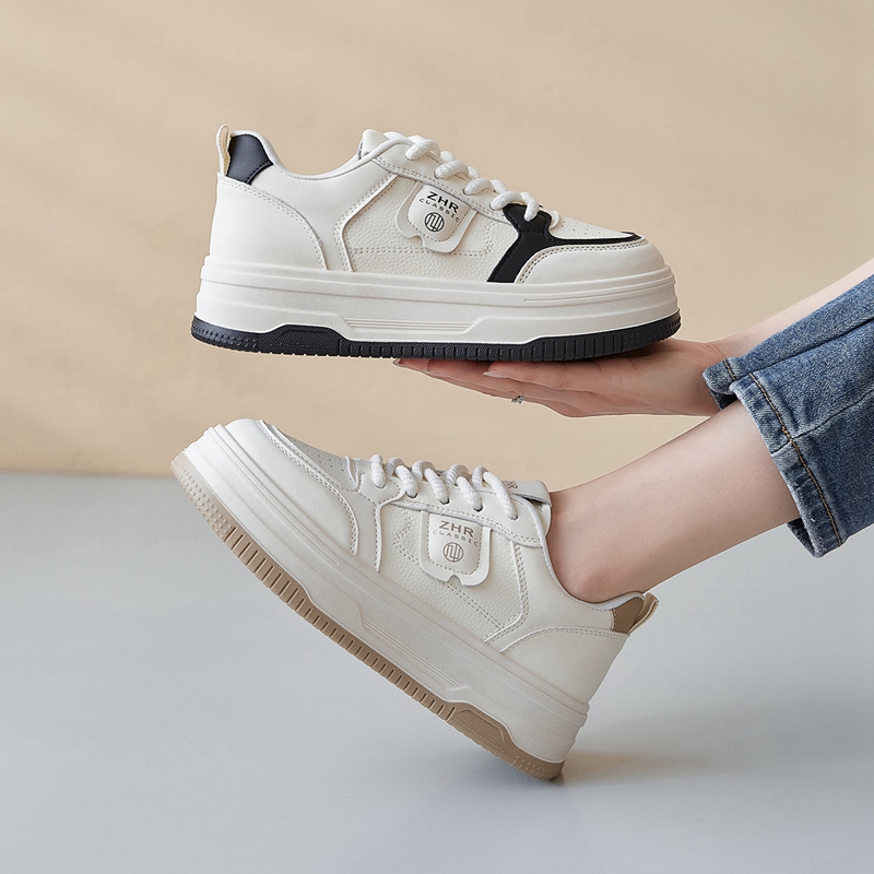 【李佳琦直播间】ZHR则则厚底休闲小白鞋百搭舒适运动鞋透气板鞋主图