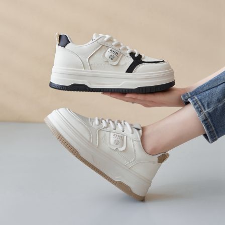 【李佳琦直播间】ZHR则则厚底休闲小白鞋百搭舒适运动鞋透气板鞋