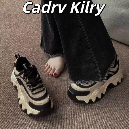 官网小c&k厚底增高老爹鞋女显脚小2025秋季新款初中生运动休闲鞋