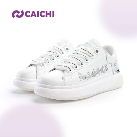 运动风潮鞋厚底运动鞋纯色时尚休闲鞋鞋子工装风轻质百搭