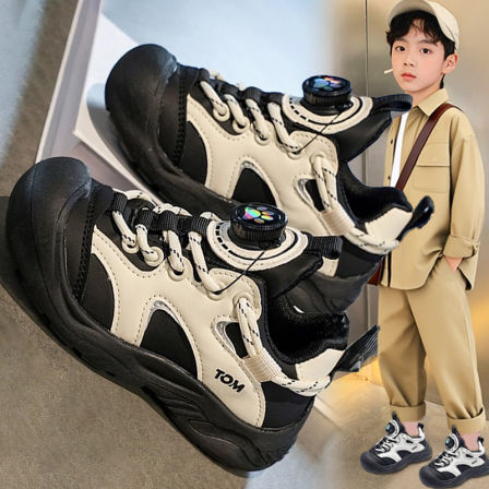 官方品牌旗舰店男童鞋子2025新款秋季儿童运动鞋中大童男孩老爹鞋