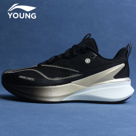 李宁男女童鞋2025春秋季新款赤兔8pro中大童䨻透气减震儿童跑步鞋