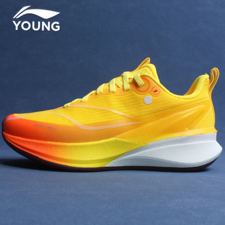 李宁男女童鞋2025春秋季新款中大童赤兔8pro䨻透气减震儿童跑步鞋