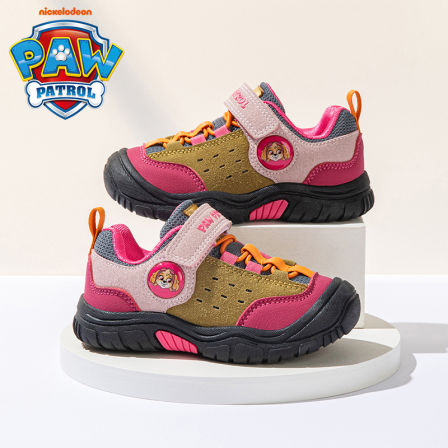 汪汪队童鞋2025秋季新款足弓支撑防崴脚透气防踢幼儿园女童学步鞋