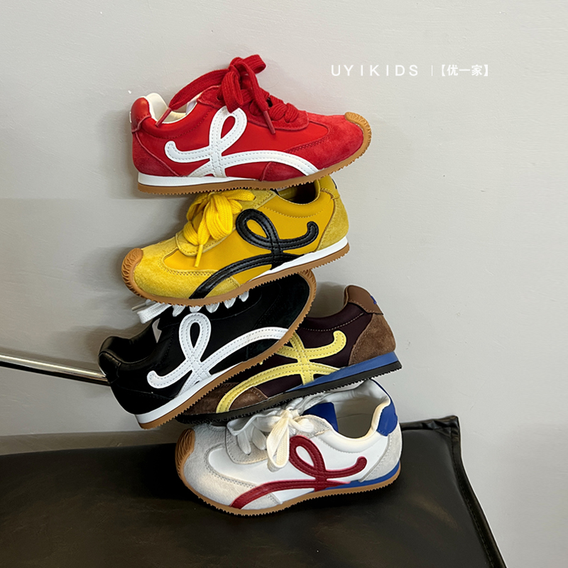 JBM 潮牌爆款儿童秋季新款运动鞋男女童跑步鞋百搭休闲阿甘德训鞋主图