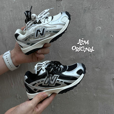 JBM正品潮鞋儿童运动鞋轻便免系带网面跑步鞋男女大童户外休闲鞋