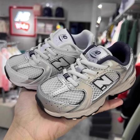NB530童鞋男女童松紧带儿童运动跑步鞋宝宝大中小童老爹鞋一脚蹬