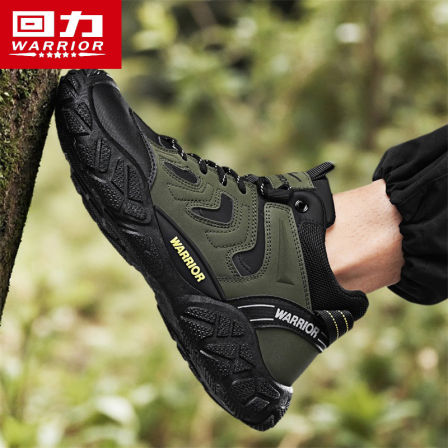 回力登山男鞋秋季户外运动休闲徒步工作防水防滑耐磨劳保工装潮鞋