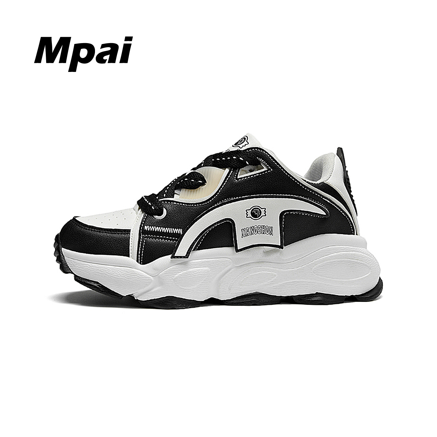 梦牌 街头时尚老爹鞋潮流百搭运动休闲鞋厚底增高情侣潮鞋 男女款主图