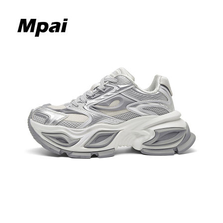 梦牌 街头时尚老爹鞋百搭透气运动休闲鞋厚底增高情侣潮鞋 男女款