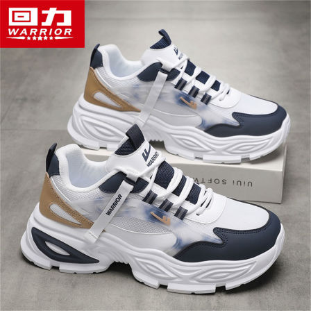 回力男鞋秋季青少年休闲运动2025新款学生厚底增高防滑潮流老爹鞋