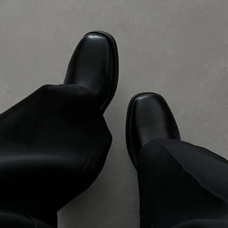 cleanfit皮鞋男复古高级感英伦乐福漆皮德比商务通勤结婚新郎皮鞋