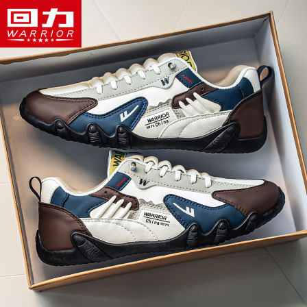 回力一脚蹬男鞋秋季男士休闲鞋运动轻便防滑德训阿甘鞋软底板鞋潮