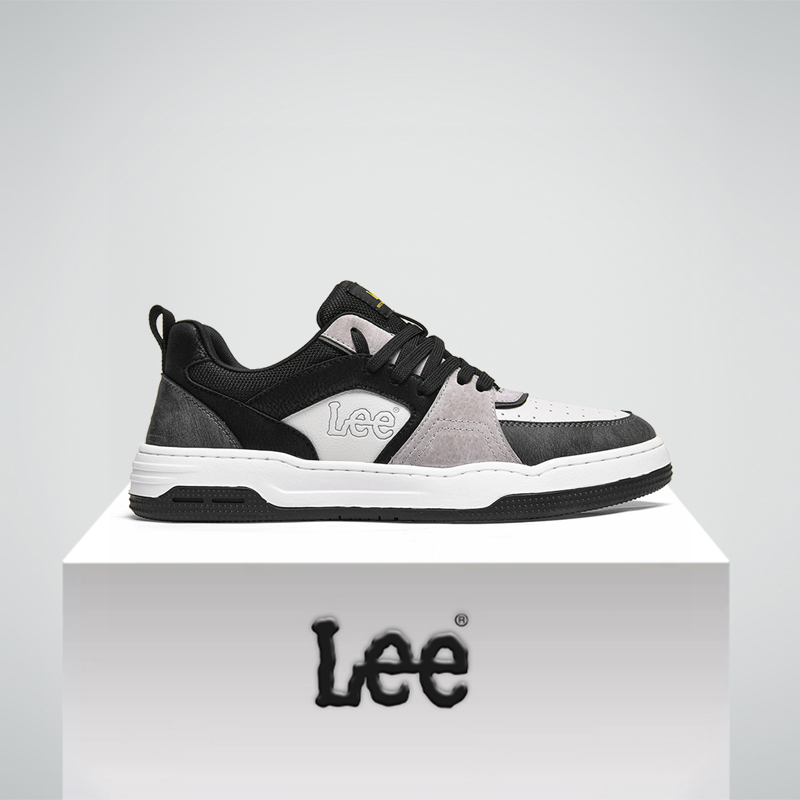 Lee官方厚底板鞋男款2025新款秋季男鞋潮牌高级感增高休闲鞋子男主图