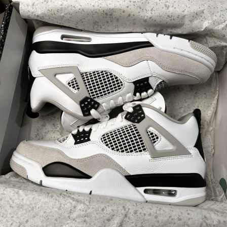 AJ4男鞋旗舰店正品官网白水泥休闲板鞋奥利奥男女款aj3篮球运动鞋