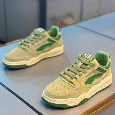 欧洲站男鞋2025新款秋季百搭增高休闲板鞋潮牌高级感复古运动潮鞋