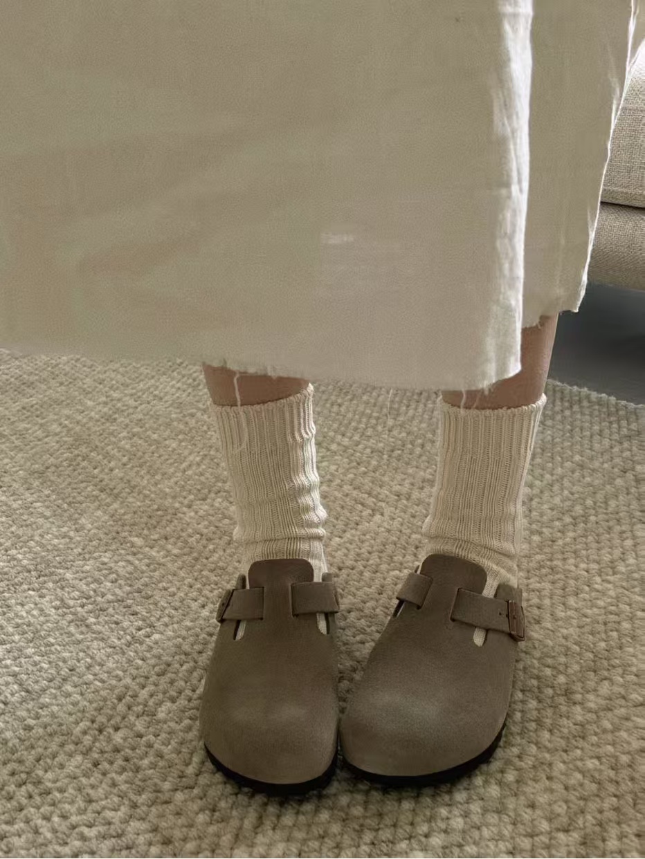 小粽子家韩代 蛋蛋自留好穿又好搭的牛皮bk鞋 250930101主图