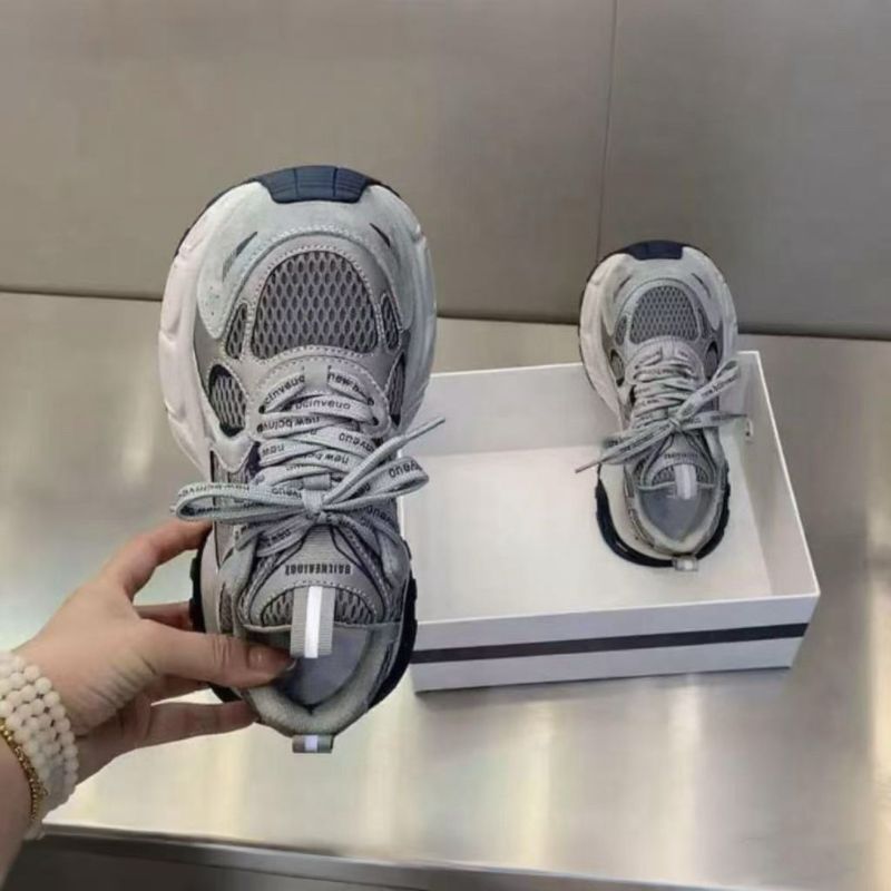 赵露思同款厚底时尚真皮老爹鞋女2025秋季百搭休闲鞋小怪兽运动鞋主图