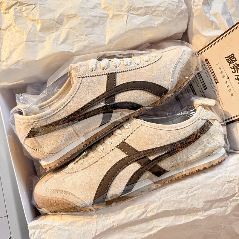 鬼家官方正品巨好看德训鞋女款秋季2025新款真皮休闲运动阿甘鞋男主图