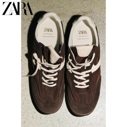 ZARA2025秋季新品 女鞋 RUNNING 软款运动鞋 5027610 700