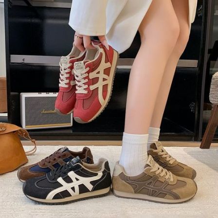 23-11阿甘鞋女早秋新款透气时尚休闲鞋开学季跑步运动鞋百搭鞋子