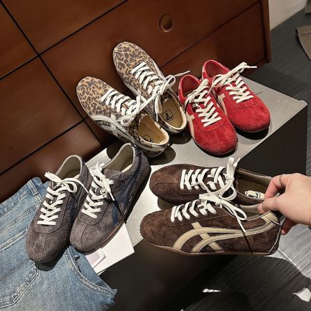 TS/TS时尚休闲鞋2025秋季爆款百搭圆头系带德训鞋MTX57815-【云】-X