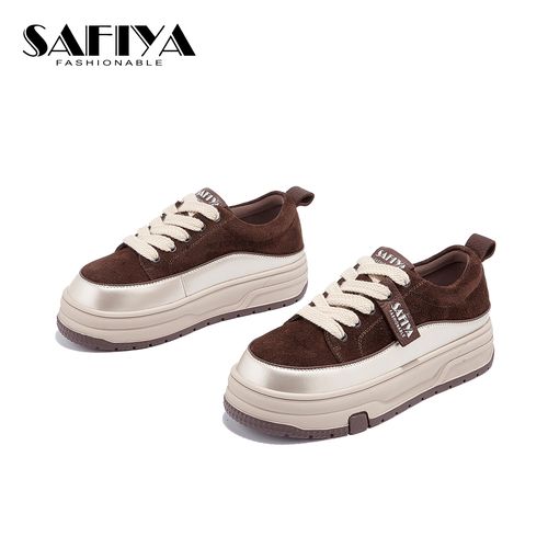 索菲娅Safiya2025秋季新款时尚舒适轻便休闲百搭潮流鞋SFD4112A91主图