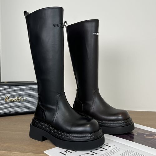 高定版本 | QIO长靴 | 2025新款韩版厚底小个子增高长靴;EQX21113主图