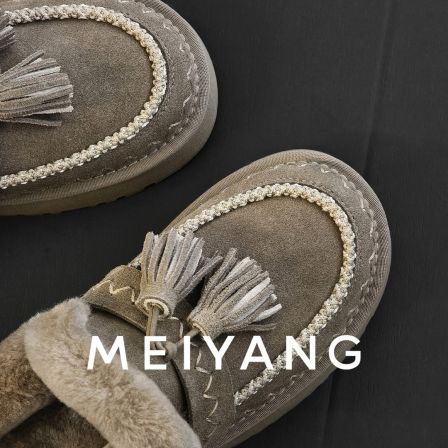 美洋MEIYANG 泡芙毛毛女拖