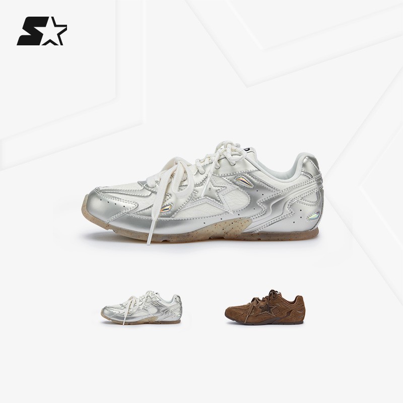 【方圆同款】STARTER芭蕾鞋2025冬季新款薄底德训休闲鞋 SF54RN004主图