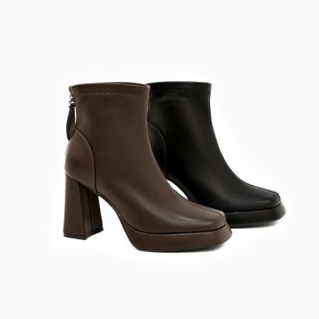  【PGXIAOM】润秀定制短靴575-05（跟高8厘米左右，筒高12厘米左右）  