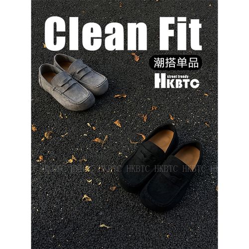 HKBTC大头拖鞋外穿一脚蹬懒人四季穆勒鞋勃肯鞋带后跟软底百搭主图