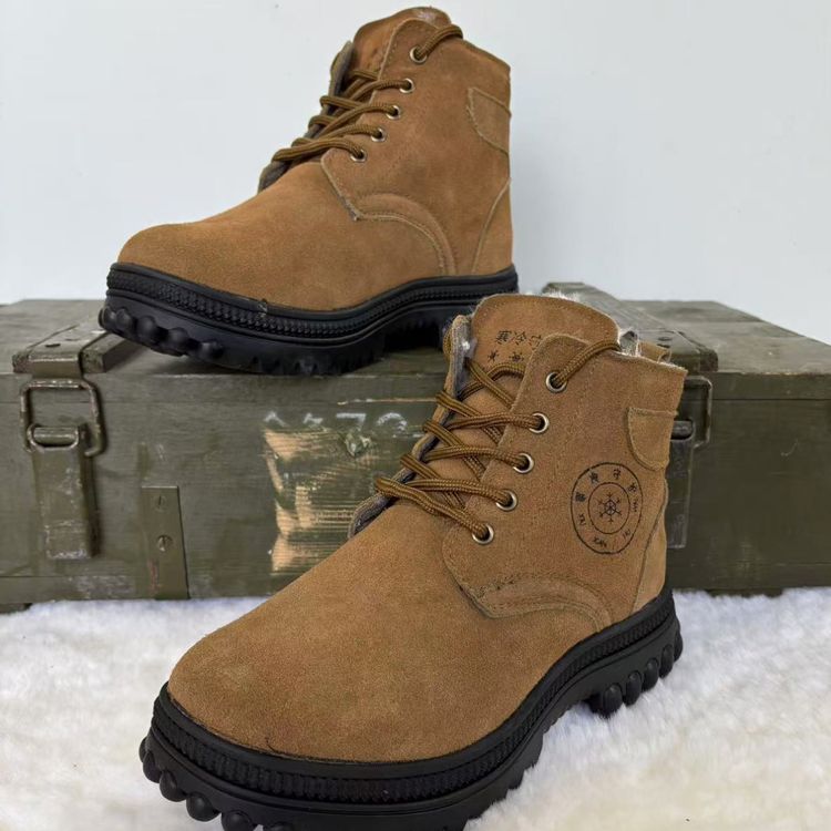 8588羊毛防寒马丁靴主图