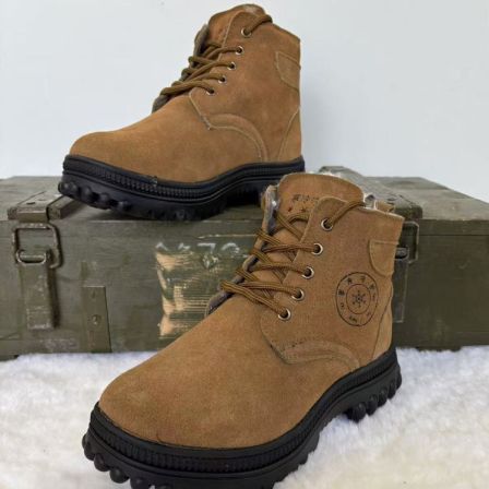 8588羊毛防寒马丁靴