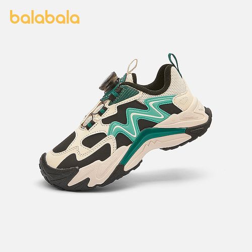 巴拉巴拉童鞋儿童运动鞋男童校园跑步鞋透气防滑秋冬潮旋钮扣鞋子主图