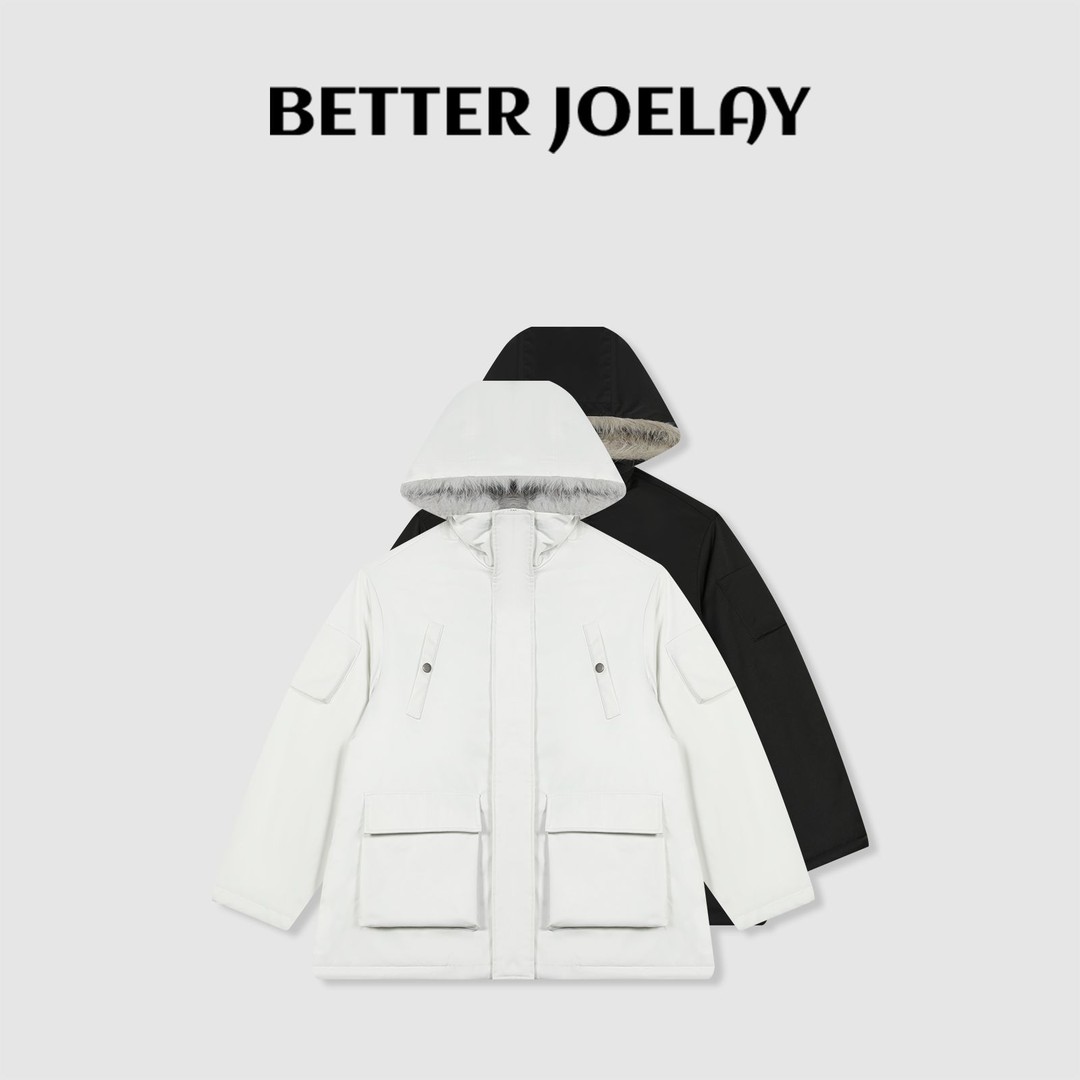 BETTERJOELAY -【森林夜影】时尚穿棉衣外套百搭休闲慵懒Z5325主图