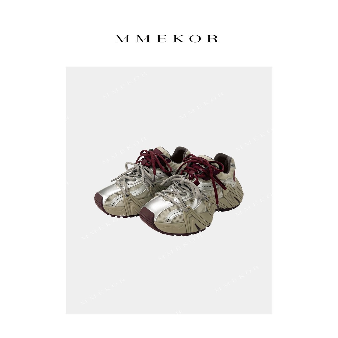 MMEKOR“长腿老爹鞋” 2025新款活力常青藤时髦百搭鞋子 25933主图