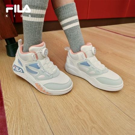 【斐乐儿童】2025年秋季新款中大童经典板鞋中帮蝙蝠鞋K55B531302