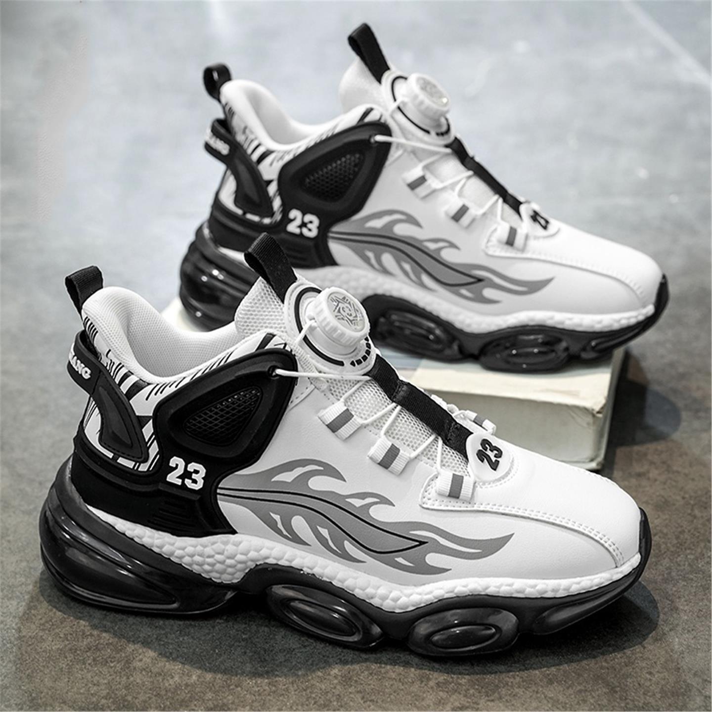 李LN氢云不系带男鞋秋季中大童青少年运动初中学生超轻减震跑步鞋主图