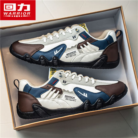 回力男鞋2025秋季新款男士时尚工作防水板鞋男款懒人一脚蹬休闲鞋