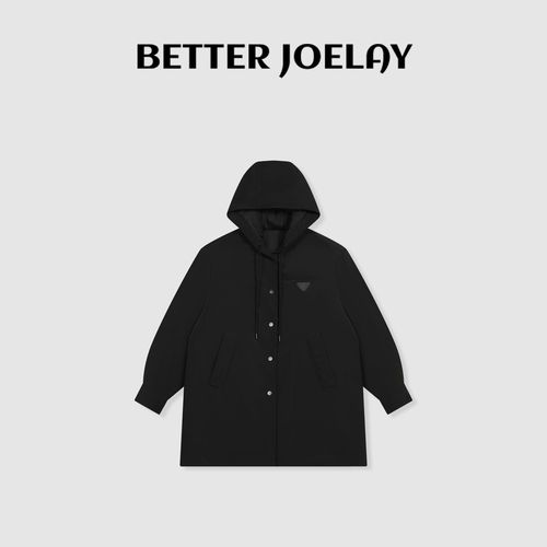 BETTERJOELAY -【酷黑暖盾】时尚穿棉衣外套百搭休闲慵懒Z5326主图