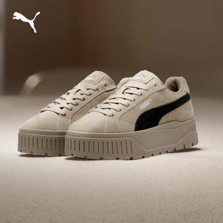 PUMA彪马 官方女子流光风经典复古休闲低帮板鞋 KARMEN II 397457