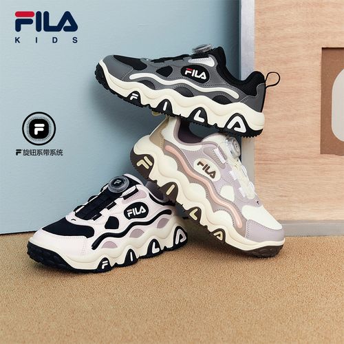 【jaggerBB2】斐乐儿童2025秋冬季新款百搭经典篮球鞋K55B441201主图