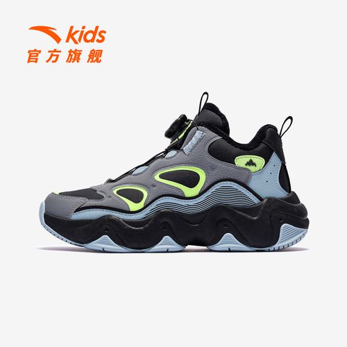 【墩墩棉鞋】安踏儿童男大童冬季保暖防滑耐磨高帮二棉鞋/312546912主图