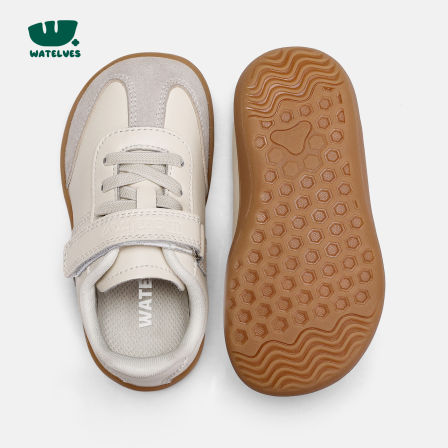 WATELVES小行星赤足鞋儿童秋季德训鞋男女童软底宽楦童鞋阿甘鞋子