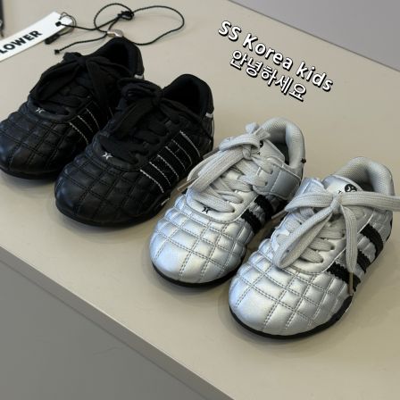 高端复古儿童运动鞋2025新款洋气男童休闲鞋韩货女童德训鞋阿甘鞋