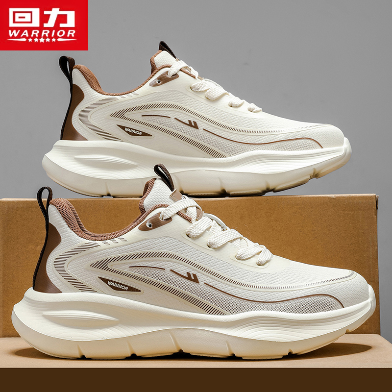 回力运动鞋男鞋2025秋季新款超轻减震软底健身男士休闲上海跑步鞋主图