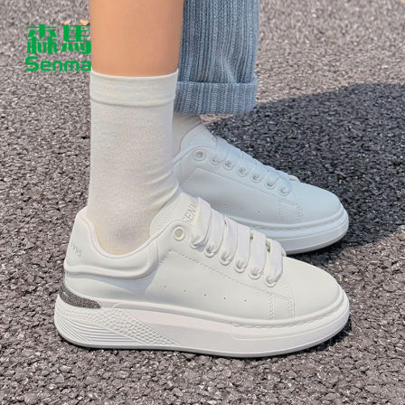 森马鞋子女款小白鞋女2025秋季新款爆款时尚气质今年流行休闲板鞋