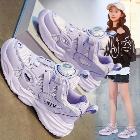 官网小C&K不系带女鞋2025新款秋季运动大童初中学生跑步减震轻便