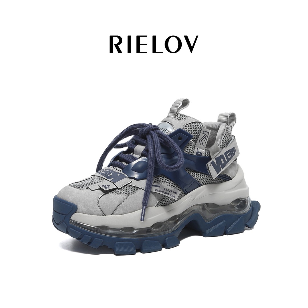  RIELOV【一号店 随心】增高8cm 时尚潮流百搭 女士休闲鞋  666-180主图